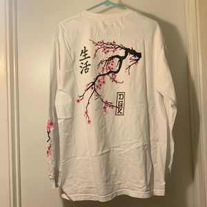 DGK Zen White Long-Sleeve T-Shirt // Men’s Large